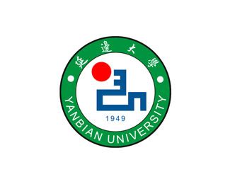 延边大学校徽标志Logo设计含义，品牌策划vi设计介绍