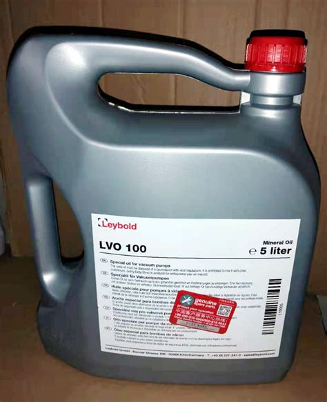 莱宝真空泵油 LVO100 5L装 - 莱宝真空泵,真空泵油,真空计,真空泵配件,莱宝真空泵维修-上海予善机械有限公司