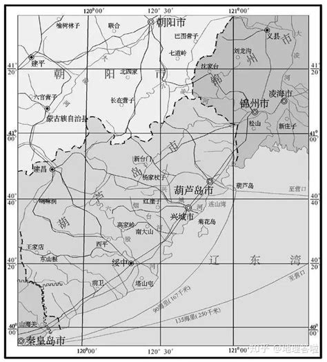 辽西地图图片