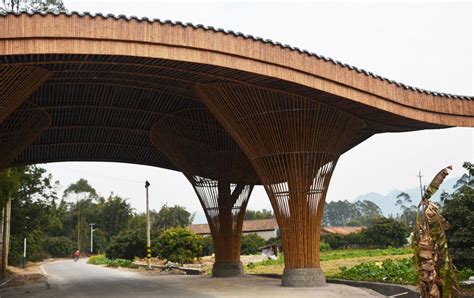 竹子建筑该如何和艺术完美结合呢-杭州亚荣竹制品有限公司
