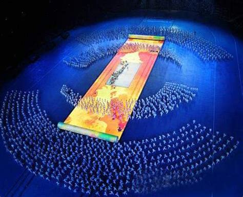 揭秘 | 2008年北京奥运会开幕式巨幅水墨画-北京联悦科技发展有限公司