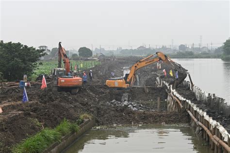 省港航管理中心副主任丁武雄到嘉兴开展重点水运工程建设督查