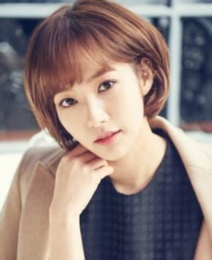 韩国女星发型短发 韩国女明星短发发型图片(4)_配图网