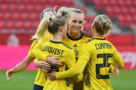 瑞典女足4-1中国女足，肖裕仪头球破门，亚诺吉两射一传