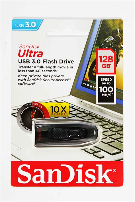 флеш-накопитель SanDisk 3.0 128GB