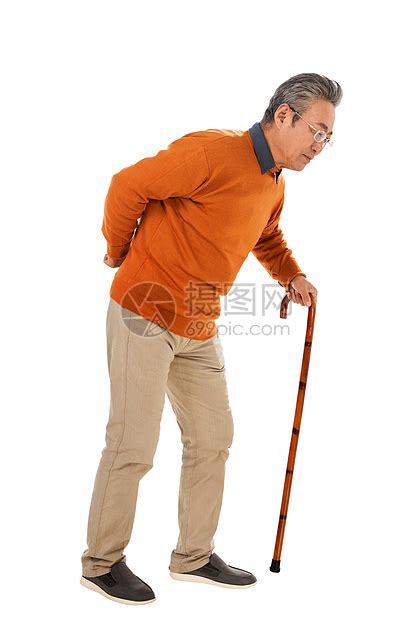 拄着拐杖行动不便的老人高清图片下载-正版图片507659083-摄图网