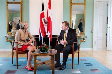 丹麦首相会见爱尔兰总理