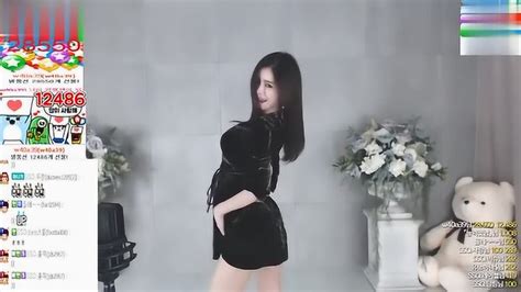 韩国女主播伊素婉一身黑裙热舞_腾讯视频