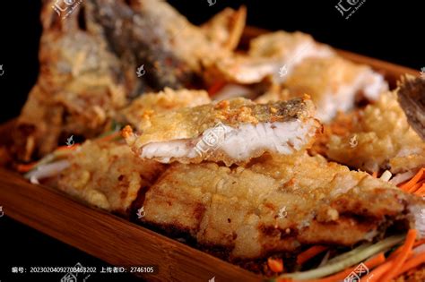 炸海鱼,中国菜系,食品餐饮,摄影素材,汇图网www.huitu.com