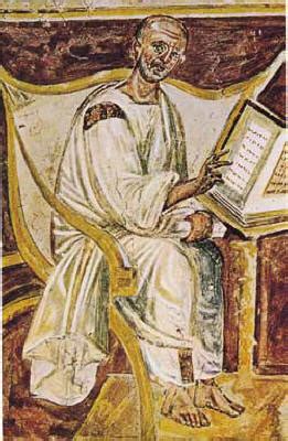 圣奥古斯丁的生命-圣奥古斯丁的圣职 - 查尔斯-安德烈·凡·卢 - 画园网