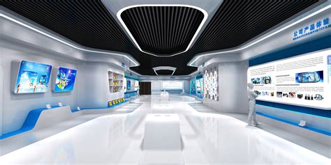 IBE双创实践基地实验室科技展厅前台概念|空间|家装设计|白鱼1024 - 原创作品 - 站酷 (ZCOOL)