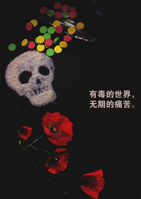 禁毒海报设计图__其他_文化艺术_设计图库_昵图网nipic.com