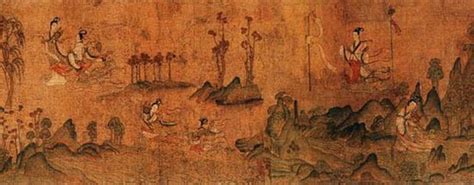 中国十大传世名画之《唐宫仕女图》是指唐代张萱、周昉描述的唐代美女|张萱|周昉|唐宫仕女图_新浪新闻