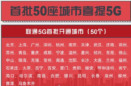 首批5G的50个城市有哪些 哪些地区覆盖了5G _八宝网