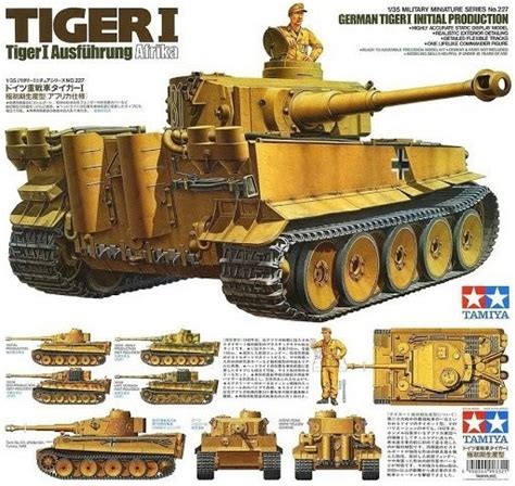 Tamiya 35227 Tiger I DAK Initial Production 1/35 | PLASTIKOVÉ MODELY ...