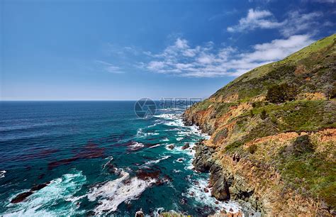 美国加州太平洋海岸景观高清图片下载-正版图片300155524-摄图网
