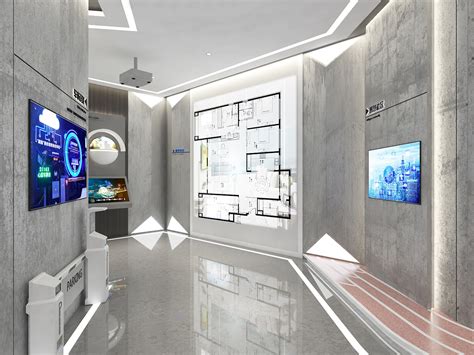智慧城市展厅设计案例：台州移动5G数字城市体验馆|空间|展陈设计|云智展_原创作品-站酷ZCOOL