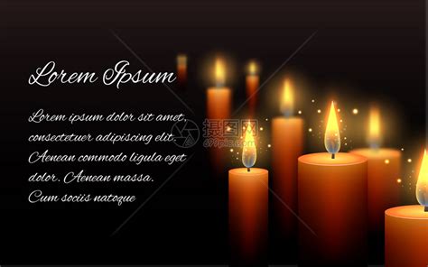 在黑暗中燃烧蜡烛的吊唁信模板在黑暗中燃烧蜡烛的吊悼信模板插画图片下载-正版图片303514651-摄图网