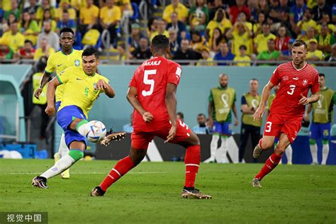 高清图：巴西1-0瑞士 卡塞米罗破门大秀桑巴舞步-搜狐大视野-搜狐新闻