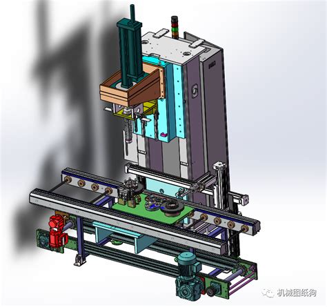 【非标数模】轴承内圈压机、非标自动化压装机3D数模图纸 Solidworks设计_SolidWorks-仿真秀干货文章