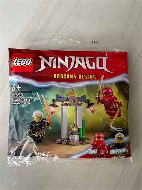 LEGO NINJAGO Kai en Rapton’s Tempelstrijd - 30650 | Blokkenpiloot