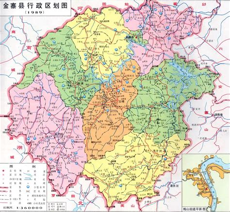 金寨县行政区划图 - 中国地图全图 - 地理教师网
