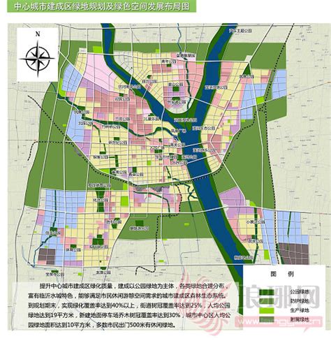 山东临沂国家森林城市创建三个功能区格局划定 - 植保 - 园林网