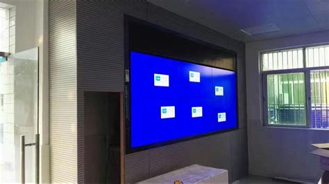 广东汕尾边了港口边防派出所智能化远程监控55寸液晶拼接屏显示系统-深圳市中亿睿科技有限公司