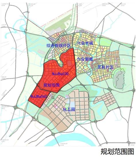 南京江北新区六合经济开发区详细规划（图）- 南京本地宝