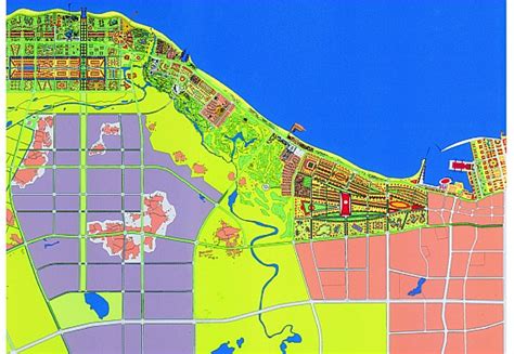 海口市西海岸金沙湾概念性总体规划设计方案_滨河带绿化设计图_土木在线