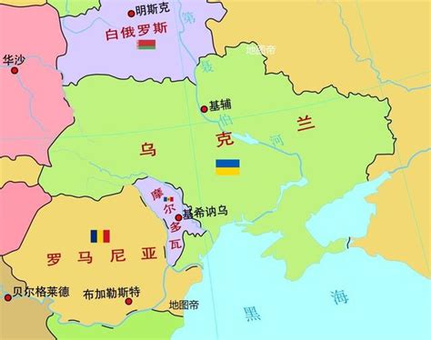 乌克兰行政区划图图片