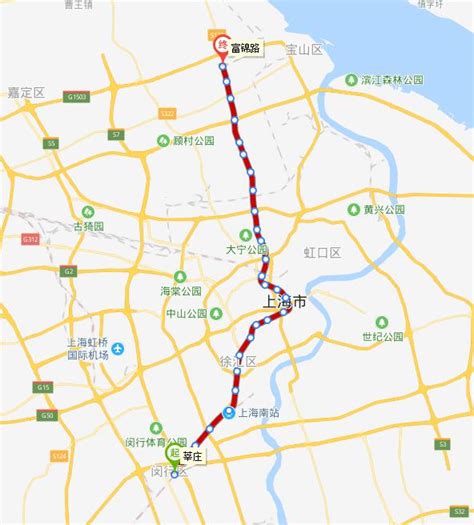 上海地铁1号线乘车指南(线路图,站点,首末班车时间表) - 上海慢慢看