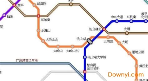 东莞轨道交通规划图下载-东莞地铁规划高清图下载-当易网