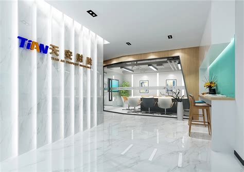 郑州天安财险500平办公室装修效果图 - 设计案例 - 正设计