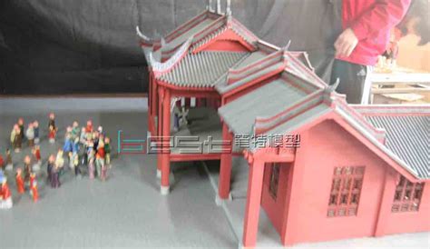 四川德阳东湖山古建筑模型-盛世笔特（北京）模型设计有限公司