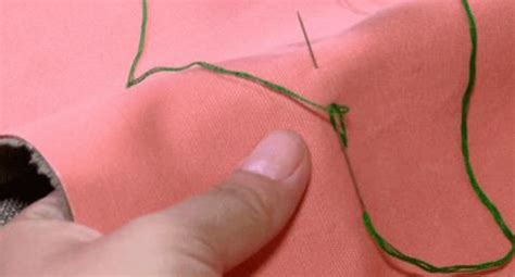 锁边手工针线缝法，隐形针线缝法-528时尚
