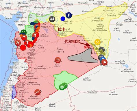 叙利亚最新控制区域图,叙利亚分布图,20叙利亚实际控制图(第3页)_大山谷图库