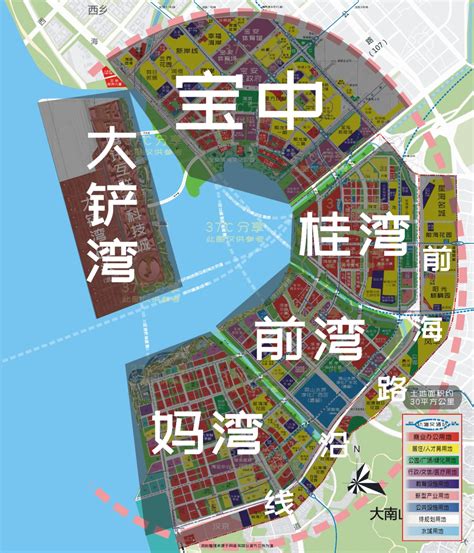 前海自贸区发展规划及片区划分（图）_前海百科