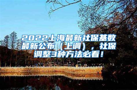 上海落户社保基数标准2023，上海落户社保基数不够怎么办-居住证积分网