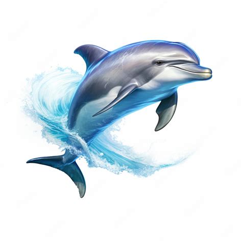 Un dibujo de un delfín que es azul y tiene la palabra delfín en él ...