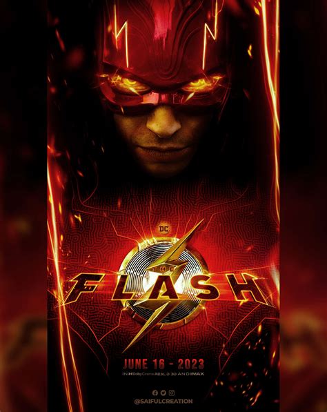 The Flash Movie Poster | Saifulcreation | PosterSpy