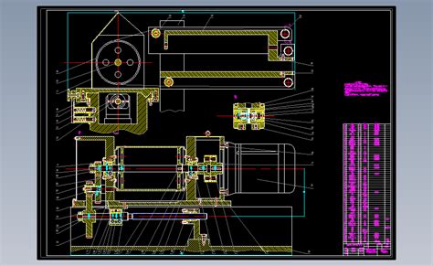 DK7732数控高速走丝电火花线切割机及控制系统设计_AutoCAD 2004_模型图纸下载 – 懒石网