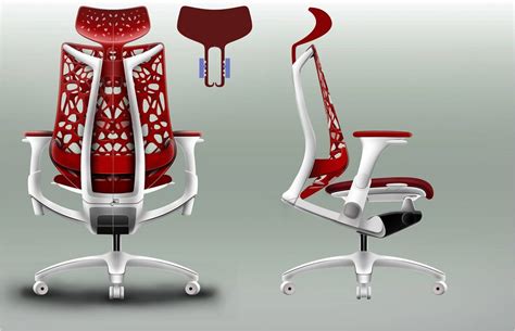 人机工程学办公椅设计 联丰椅业项目展示|工业/产品|生活用品 ...