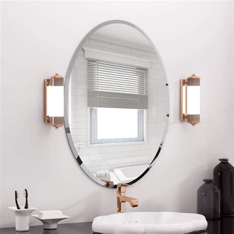 Traditional Silver Oval Mirror | Contemporary Mirrors