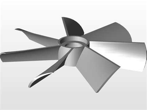 螺旋桨-三维模型库-蜂特网