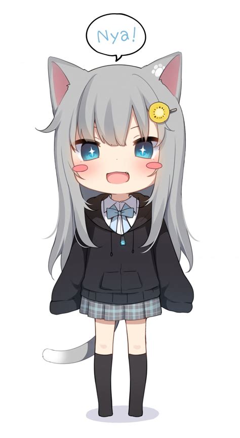 二次元萝莉猫图片