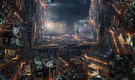 近未来科幻城市|影视|设定/分镜|SooMatch - 原创作品 - 站酷 (ZCOOL)