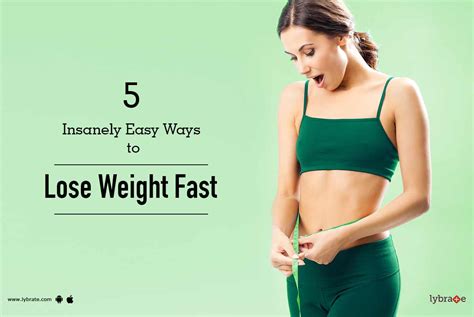 5 Insanely Easy Ways to Lose Weight Fast - By Dr. Professor Bhavesh ...