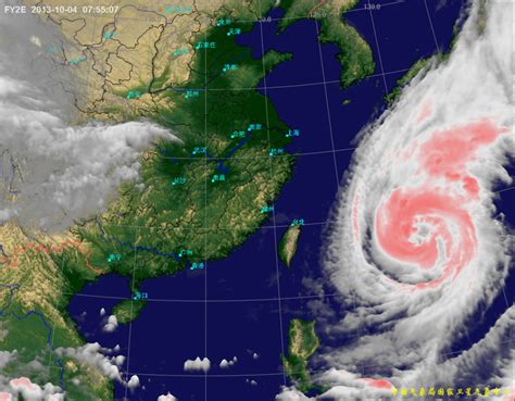 超强台风“三巴”最新卫星云图 -中国气象局政府门户网站