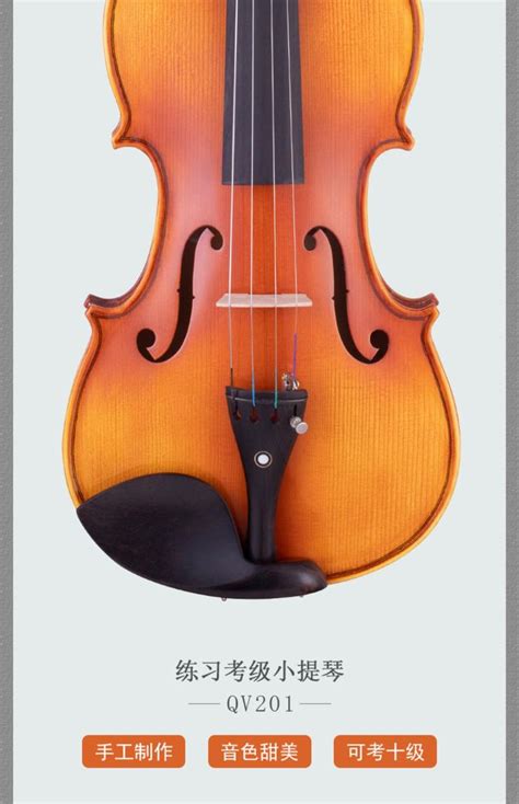 [唯欧琳手工实木初学者入门小提琴]-进口欧料讲究音色做法音色把控音色性价比高-轻舟网